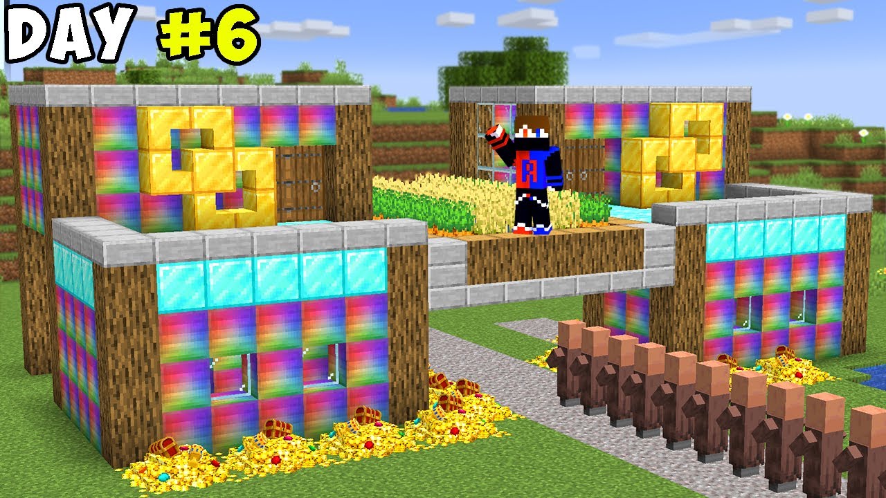 I Transformed A Village in Minecraft (#6) - YouTube