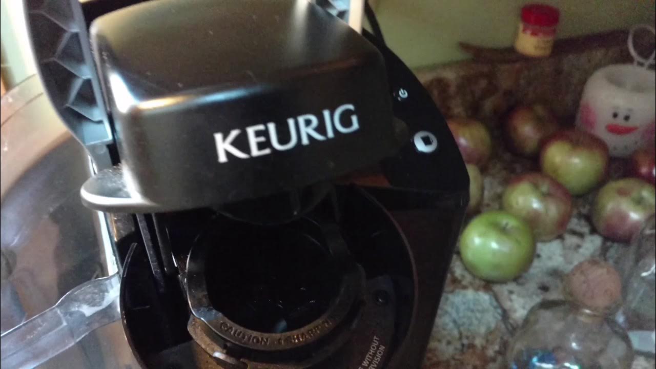 Keurig "hums" away, but won't brew! In 10 sec / NO tools.. Fix your