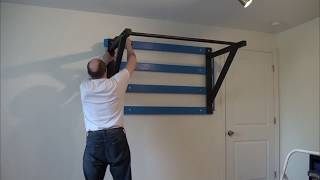 Сross fit chin up bar. Wall mounted. Installation. Как установить турник