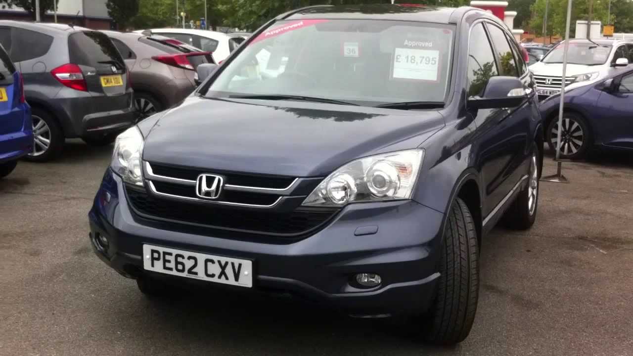 2012 Honda Cr-v Petrol Automatic in Grey Pearl Effect - YouTube