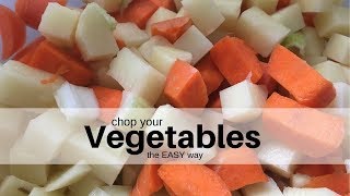 How to Chop + Prep Vegetables Quickly - Cook Like a Pro Ser…