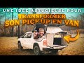 Transforme un pickup en un rel camping car  van amnag 4x4