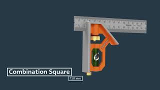 Information PRESCH Combination Square 150mm - Metric - Professional Measuring Tool Guide