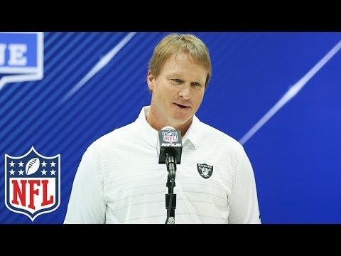 Jon Gruden at 2018 NFL Combine, "He will be the headliner in our offense" | NFL