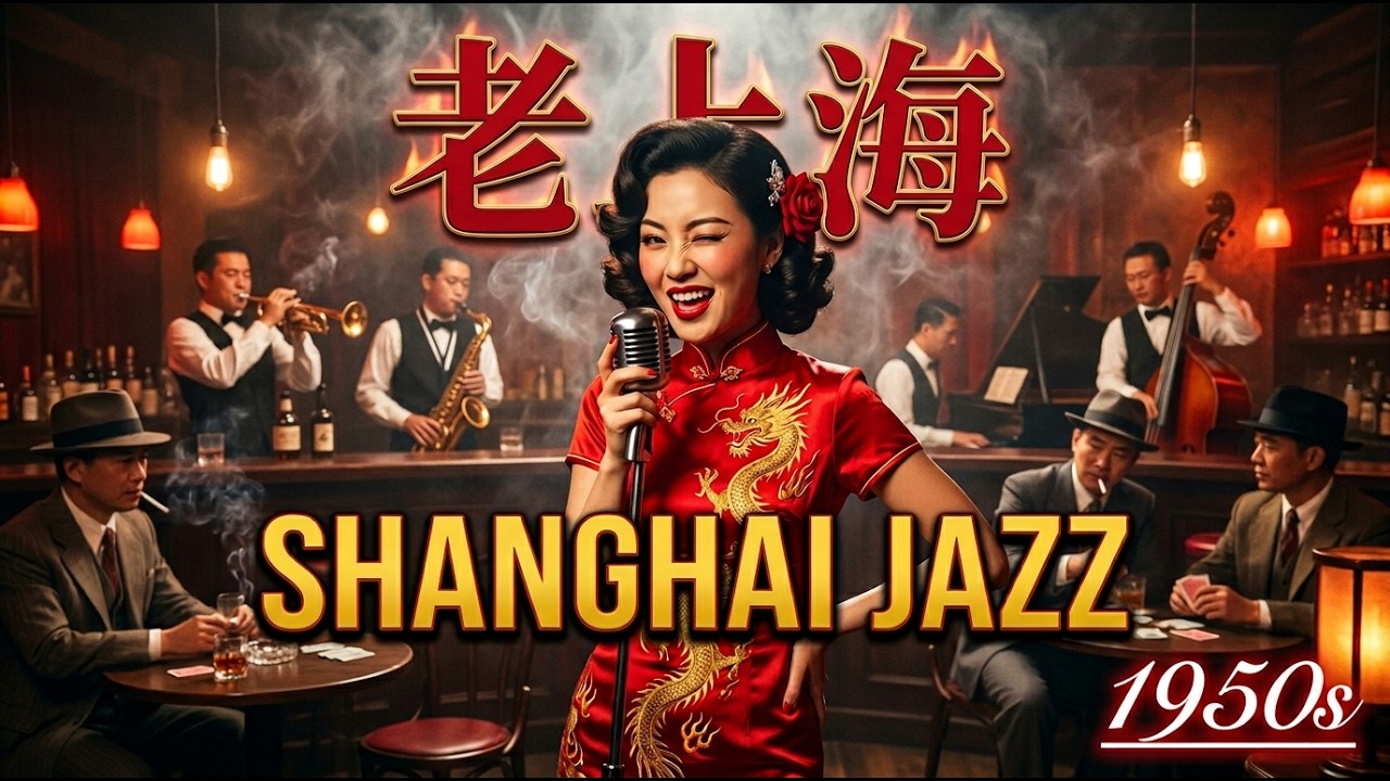 SHANGHAI JAZZ | 1930s Nostalgic Retro Nights [1 HOUR] (Old Shanghai Vibes)