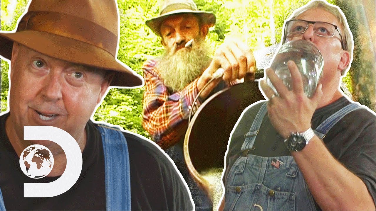 Mark & Digger Work Out Popcorn's Secret Recipe! Moonshiners YouTube