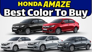 Honda Amaze 2022 Color Options | Honda Amaze Best Color to Buy #hondaamaze