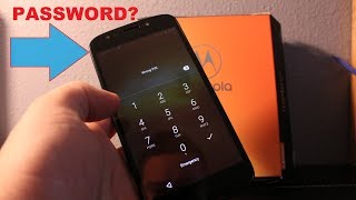 Moto E5 Play  :How to reset FORGOT password , pattern ...