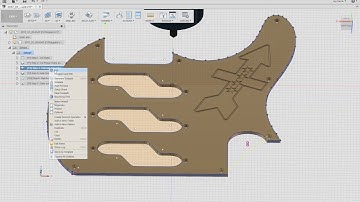 Guitar Pick Up Creation using Fusion 360 and X-Carve- (G&L ASAT Z3)