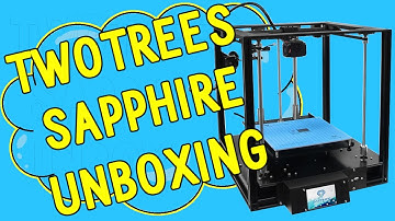 TwoTrees Sapphire CoreXY S1 3D Printer Unboxing.