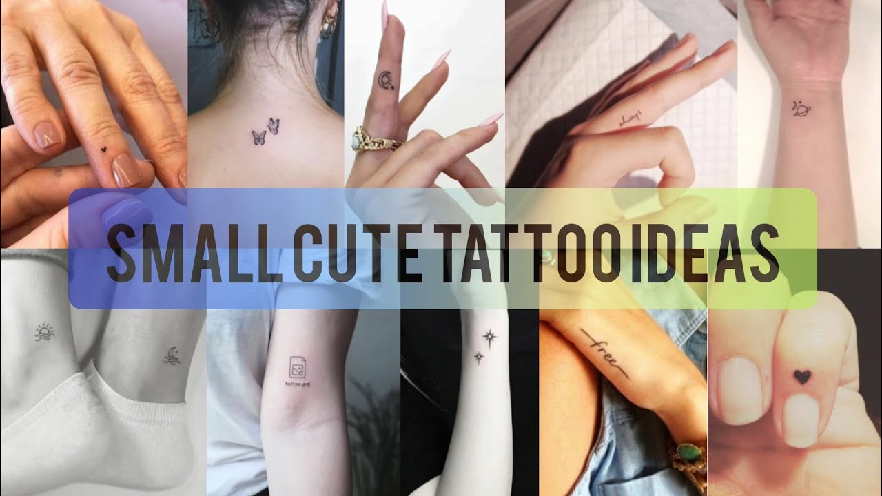 small cute tattoo ideas for girls @Tattooarthub - YouTube