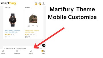 Martfury  theme mobile customize | ecommerce website bangla tutorial | Martfury woocommerce settings