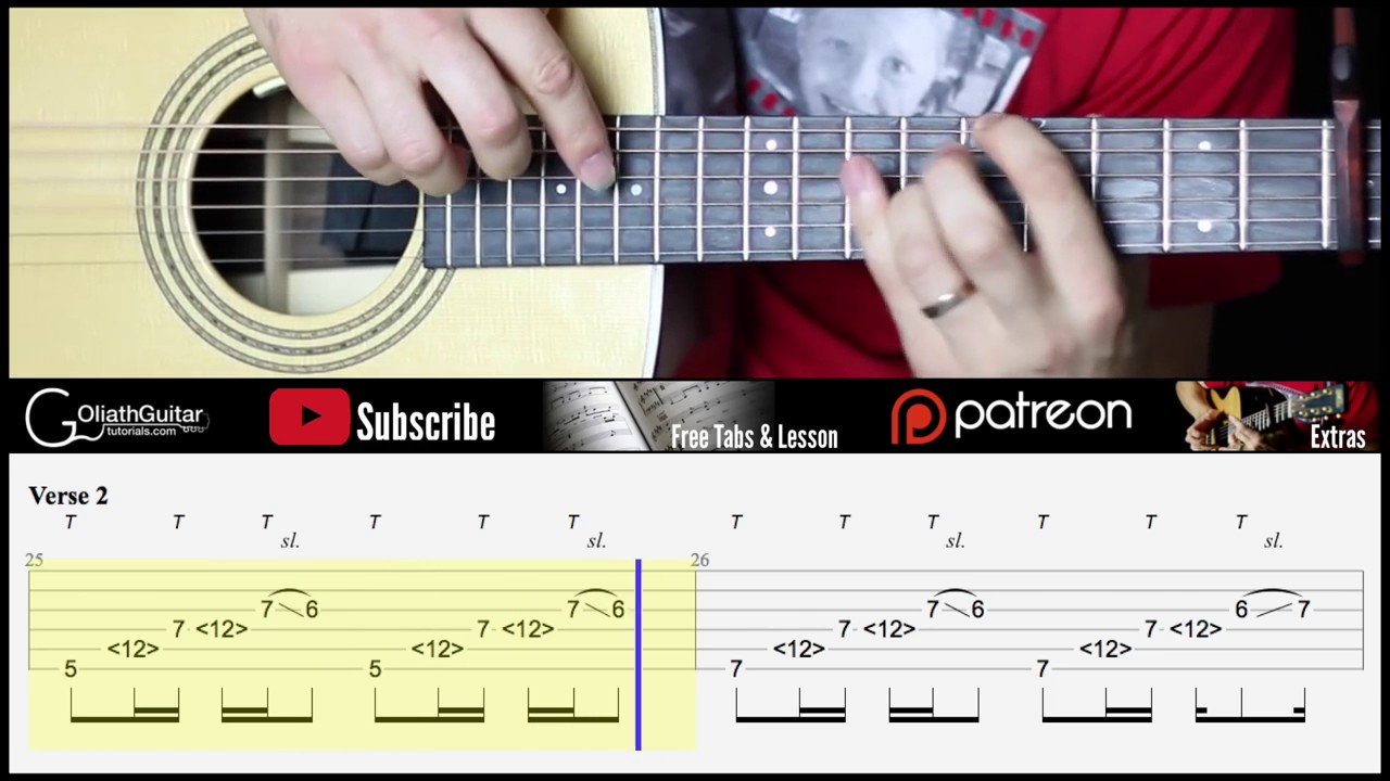[Guitar Finger Style] Flashlight Jessie J Guitar Tabs Gaerth