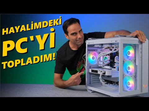 YENİ YAYINCI BİLGİSAYARIM! | PC TOPLAMA VLOG | BEYAZ PC TOPLAMA