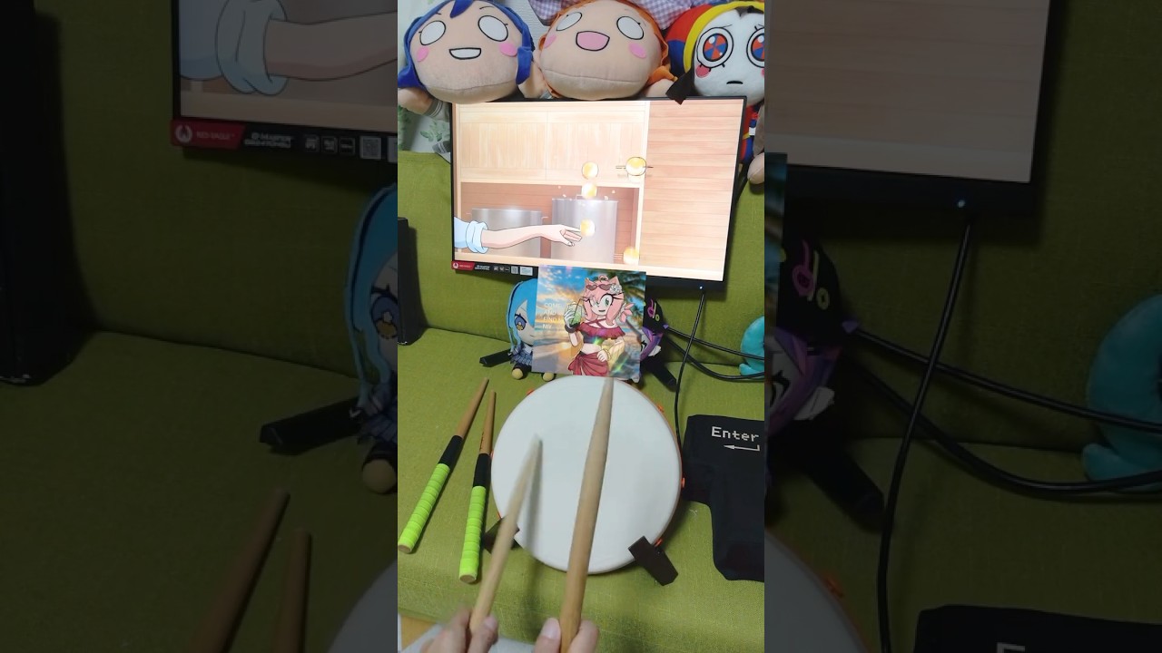 Macarena Amy Rose - Sonic the Hedgehog | Bits & Bops with Drums 🥁