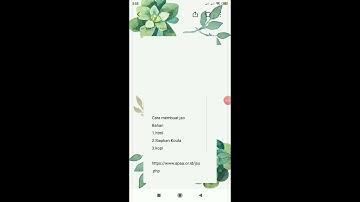 Cara buat sc jso gampang