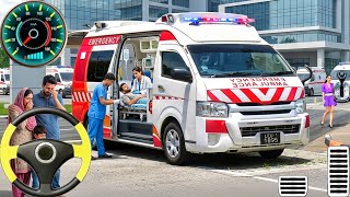 Ambulance City Rescue Simulator 3D - 911 US Emergency Ambulance Driver 3D Game Android Gameplay screenshot 3
