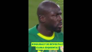 CLIMA ESQUENTOU! Koulibaly e Vini se !#brasil #senegal #koulibaly #seleçãobrasileira #vinijr