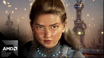 Unity China HairFX solution is now available, based on AMD
