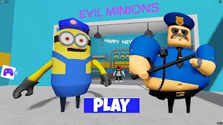 NEW UPDATE | MINIONS BARRY'S PRISON RUN! OBBY ESCAPE #obby #roblox #minions