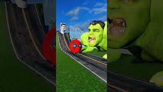 Giant HULK Eats Skibidi Toilet & Funny Cars! Deadpool Escape | BeamNG.Drive