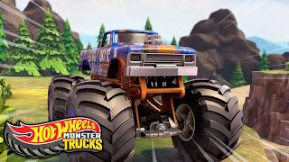 Bigfoot Goes for Gold at Camp Crush! Hot Wheels Monster Trucks 1 HOUR