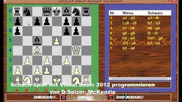 Schach Spiel komplett mit Visual Basic 2012  programmieren von Selzer-McKenzie SelMcKenzie