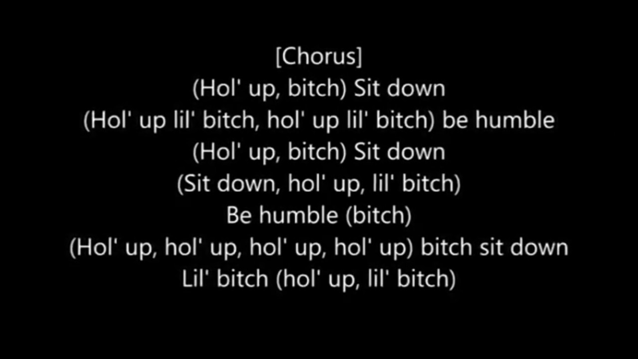 Humble Kendrick Lamar Lyrics YouTube Humble Kendrick Lamar Lyrics YouTube