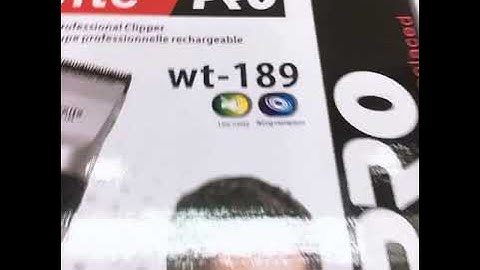 Tông Đơ Cắt Tóc 2 Pin Weite 188 189