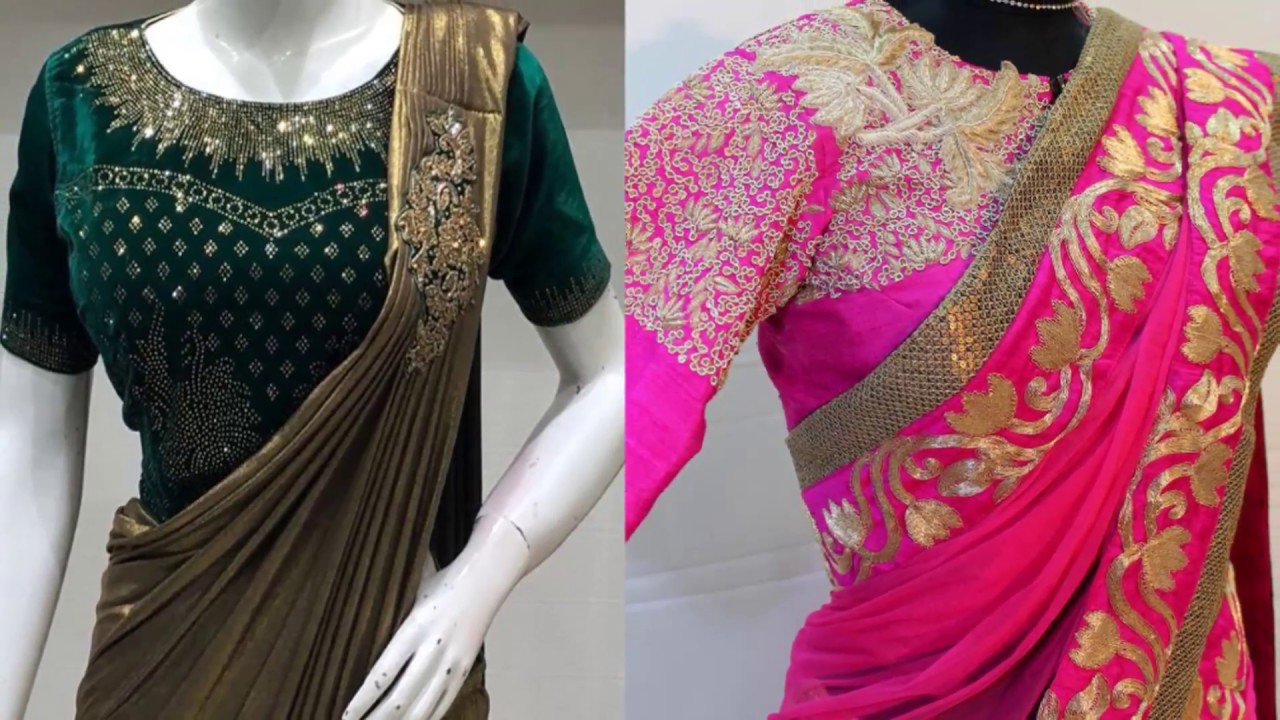 new design fancy saree