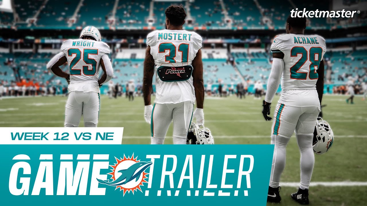 "WE ALL WE GOT! WE ALL WE NEED!" Get READY for WEEK 12 l Game Trailer l Miami Dolphins