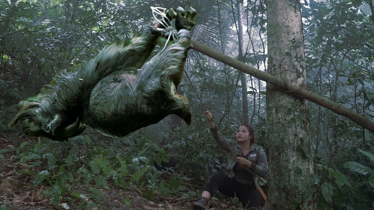 Spotting Mountain Goat Tracks – Quickly Setting Traps & Surviving Alone in the Wilderness