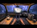 I Tried Storm Camping in My Van