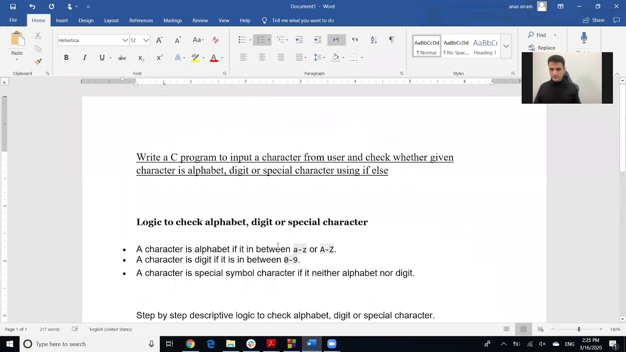 C programming if statement لغة البرمجة C - YouTube