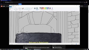 Runelite custom login screen with MS paint