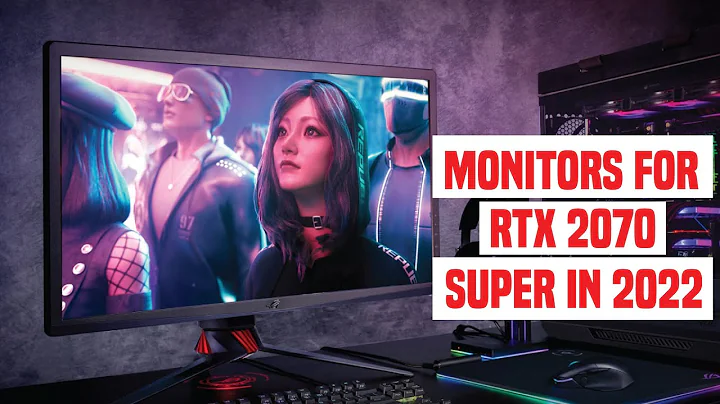 2022년을 위한 RTX 2070 Super용 최고의 모니터 추천