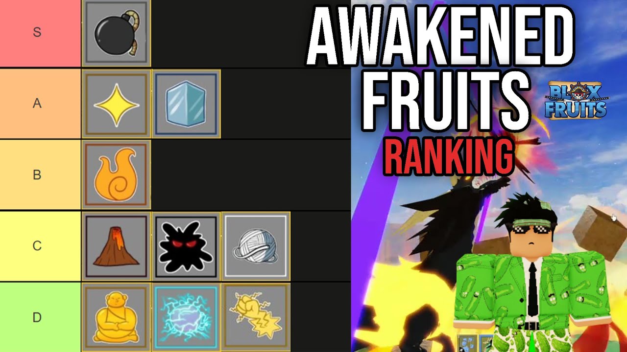 The BEST Awakened Devil Fruit Tier List in Blox Fruits! (Update 14) 