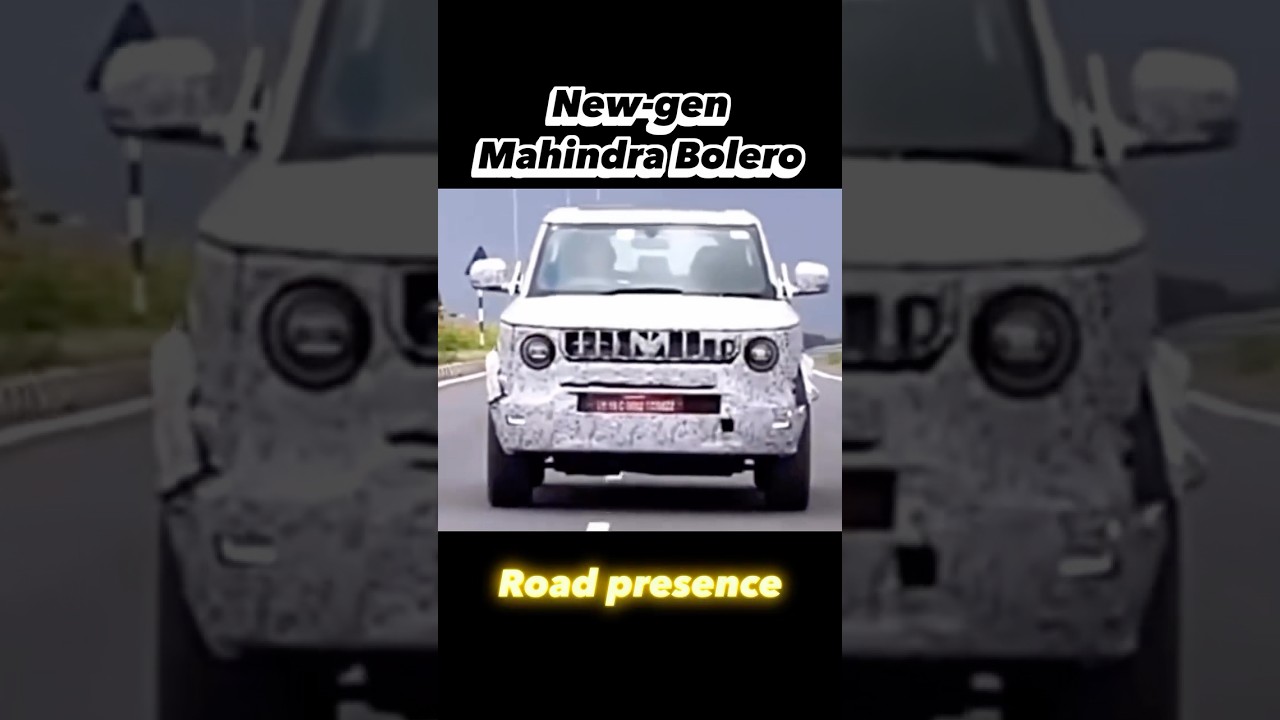 New MAHINDRA BOLERO NEO Road Presence!