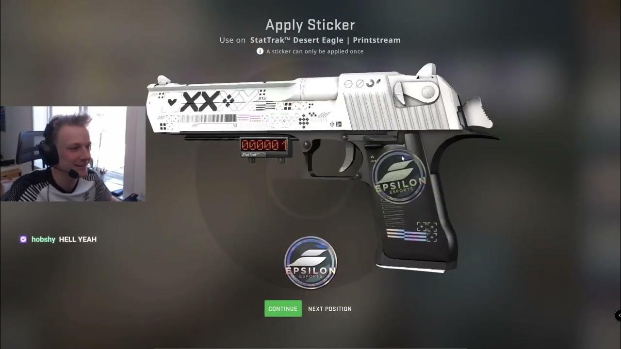 crafting a 1/1 deagle printstream (CSGO) YouTube