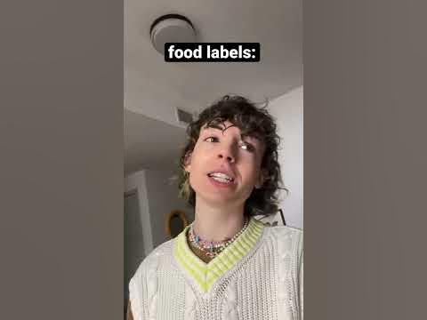 food labels: - YouTube