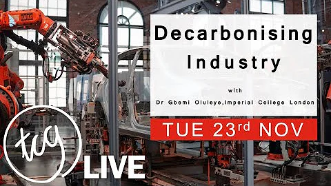 Decarbonising Industry with Dr Gbemi Oluleye ┃ Imperial College London┃Live interview - 天天要闻