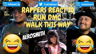 Rappers React To RUN DMC Ft. Aerosmith 'Walk This Way'!!!
