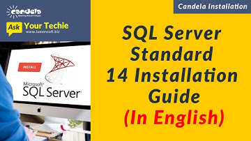 SQL Server Standard 14 Installation Guide In English