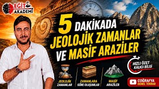 5 DAKİKADA JEOLOJIK ZAMANLAR ❗️