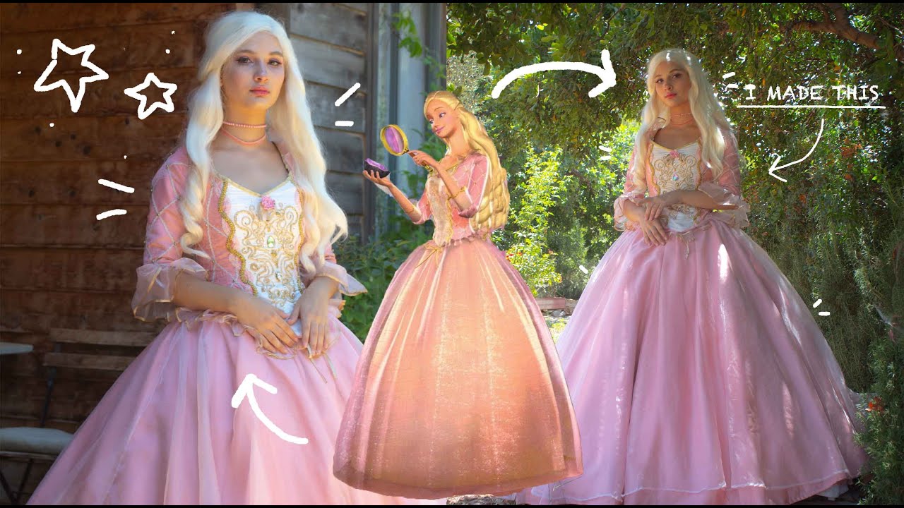 Child's Fancy Dress Top Barbie Princess And The Pauper Stock Photo - Alamy