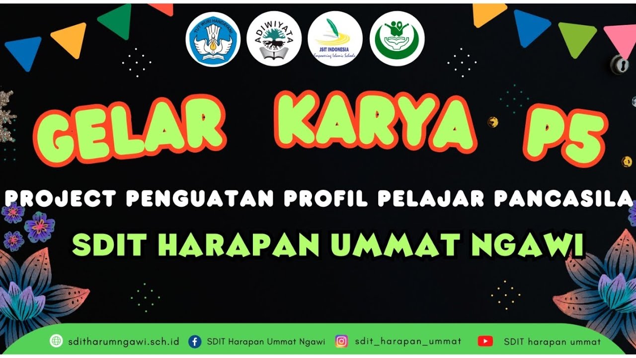 Gelar Karya P5 Kelas 1 SDIT Harapan Ummat Ngawi
