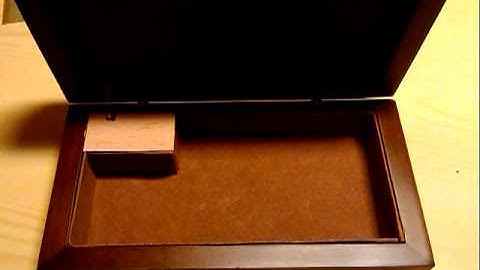 Homemade Music Box demo
