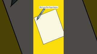90’s iconic pen paper games #games #90s