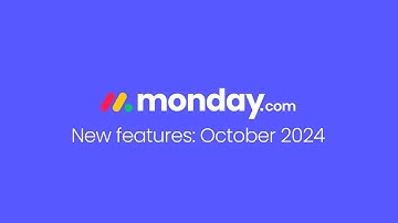 monday.com new features | October 2024