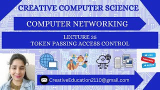 35. Token Passing || Access Control Methods in Data Link Layer || Computer Networking 🌐.